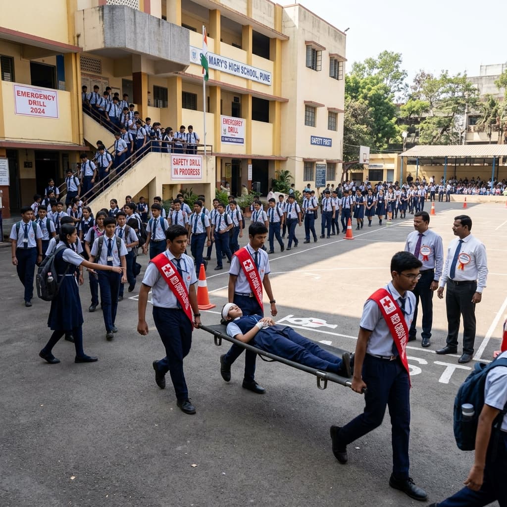 Disaster response drill