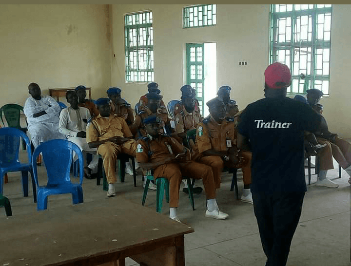 First aid training session
